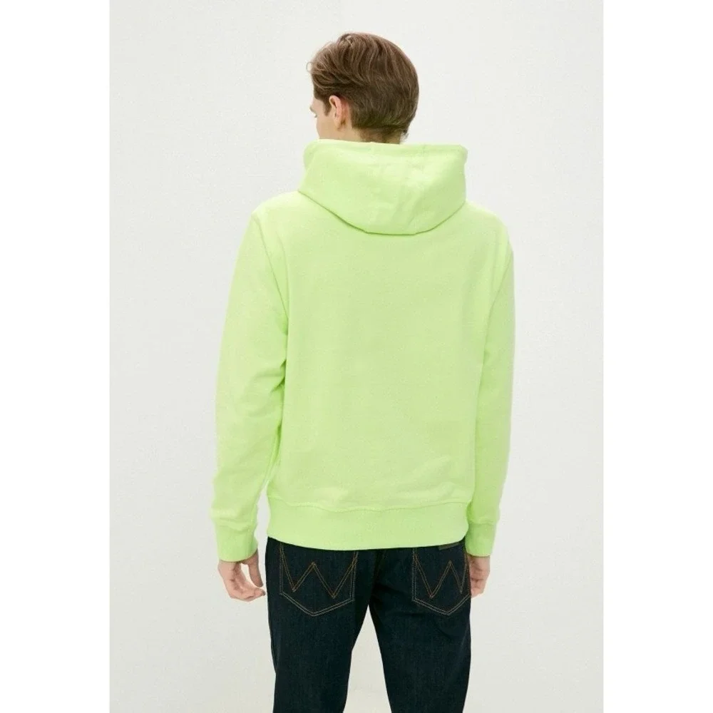 New Balance All Terrain Neon Green Hoodie Pullover Size L Logo